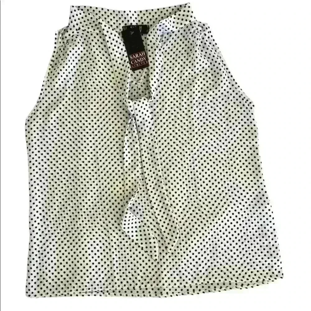 Sarah Candy Sleeveless Blouse Size S